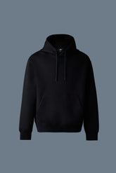 MACKAGE Krystian Double-Face Jersey Hoodie at Gravity NYC